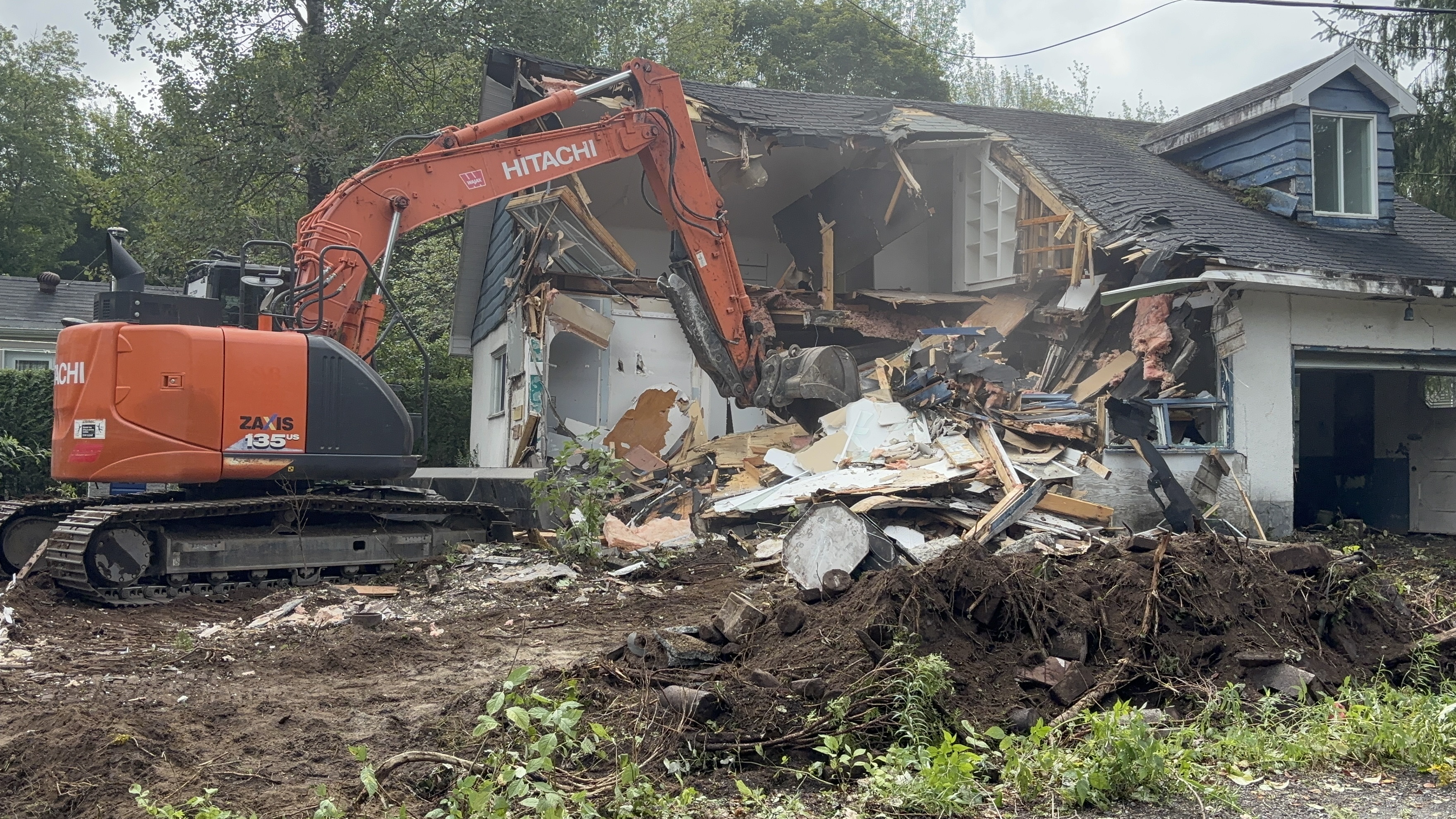 Projet démolition résidentielle
